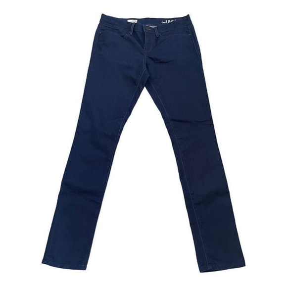 Women's Jeans Dark Wash Jeans GAP 1969 Jeans Always Skinny JeansSize: 29/8R - Picture 2 of 5